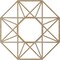 Ekena Millwork Guardian Wood Fretwork Pierced Ceiling Medallion, Hickory, 18"OD x 7"ID x 3/8"T CMWP18X18X0375GDHI - alternate 4